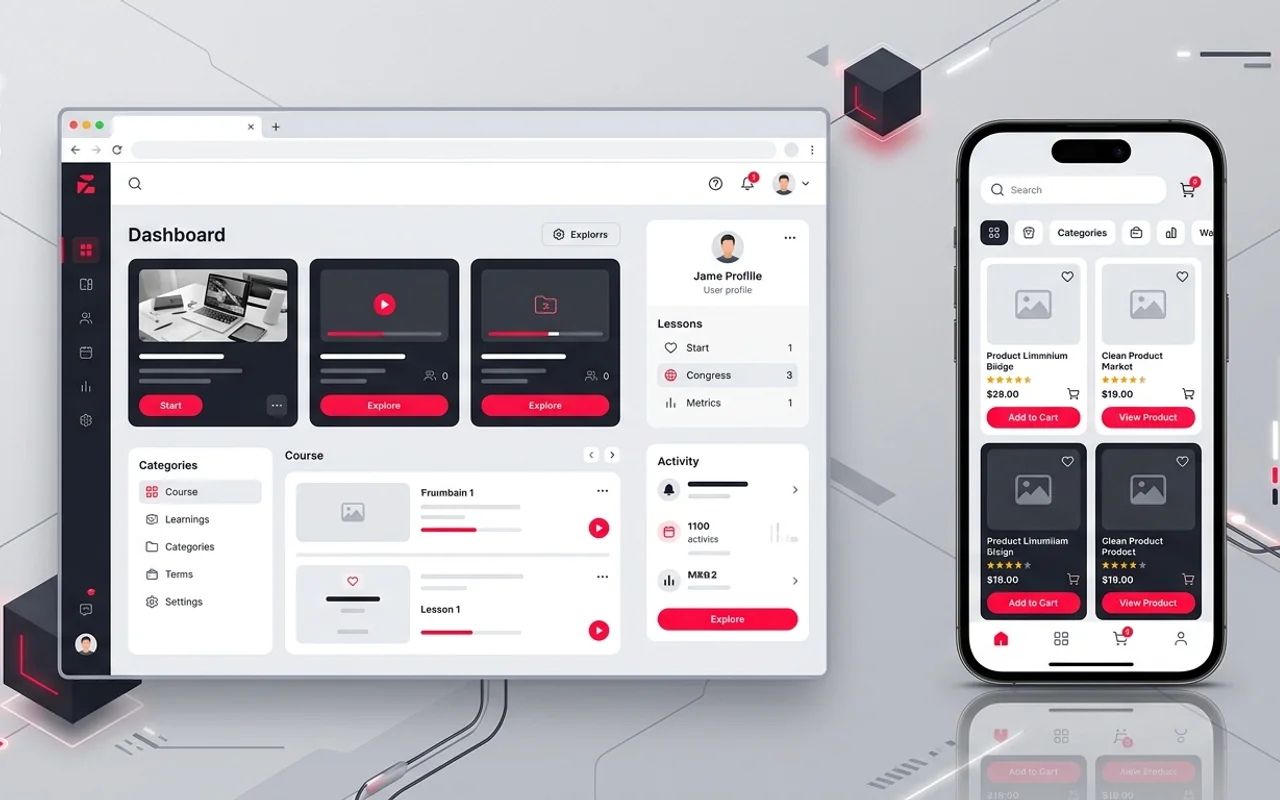 "Building Modern Digital Platforms: A Case Study of Lernce and Husomat"